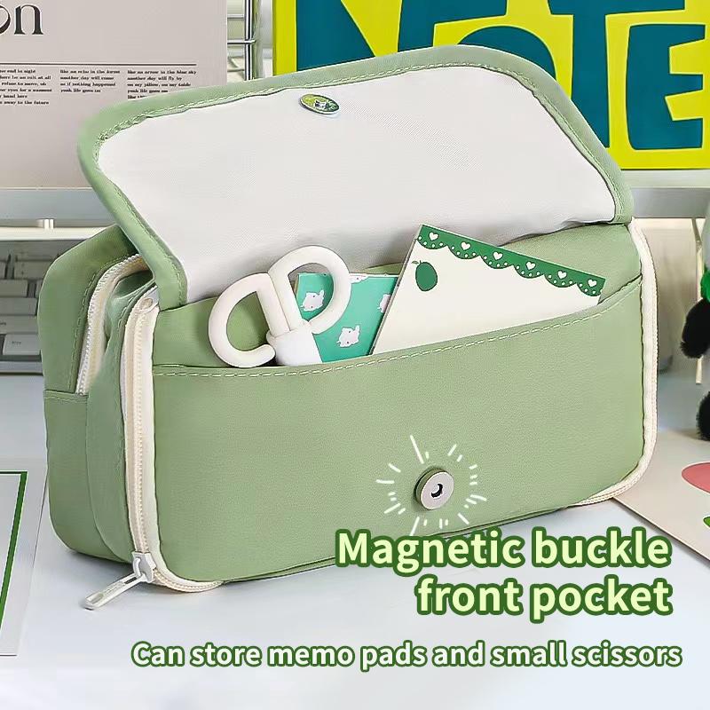 Transparent Pencil Case for Girls New Large Capacity Pencil Case for Junior High School and Elementary School Students High Appe