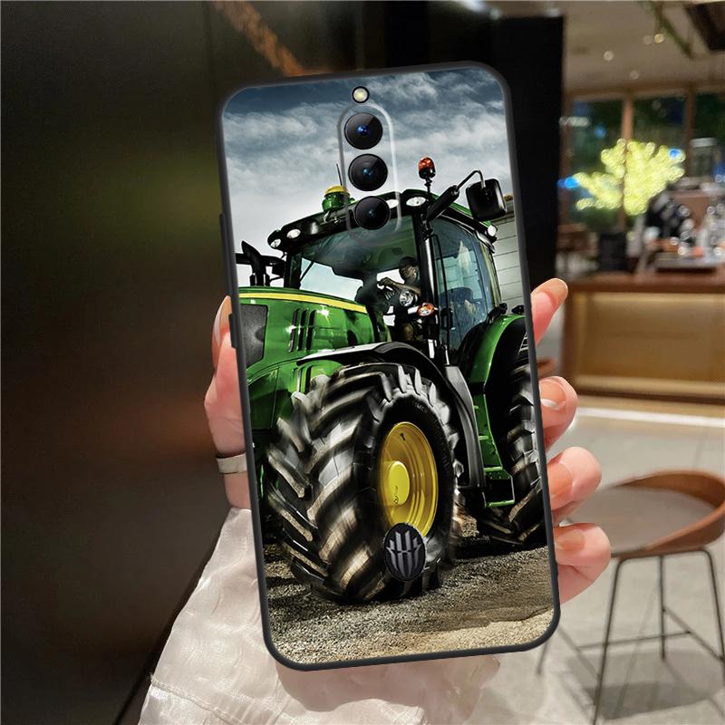 Farm Tractor Case For ZTE Nubia Red Magic 8 8S 9 9S 10 10S 11 Pro Plus 6 7 6S 7S For RedMagic 10 Air Cover