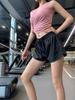 High-Waist Loose Running Skort - Anti-Exposure Yoga Shorts for Fitness Girls