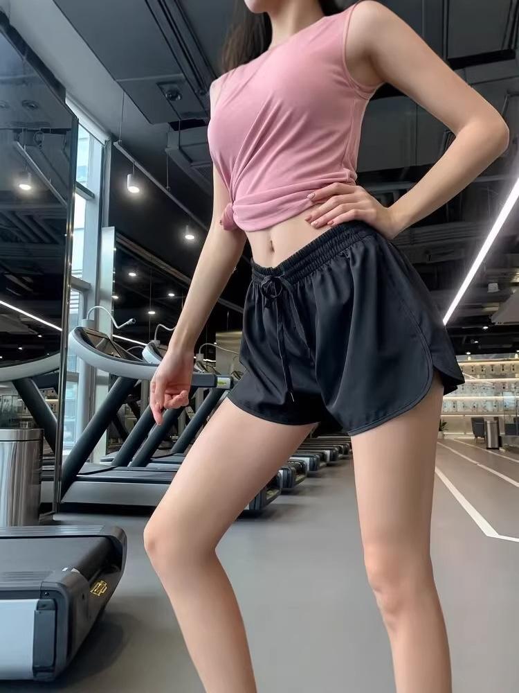 High-Waist Loose Running Skort - Anti-Exposure Yoga Shorts for Fitness Girls