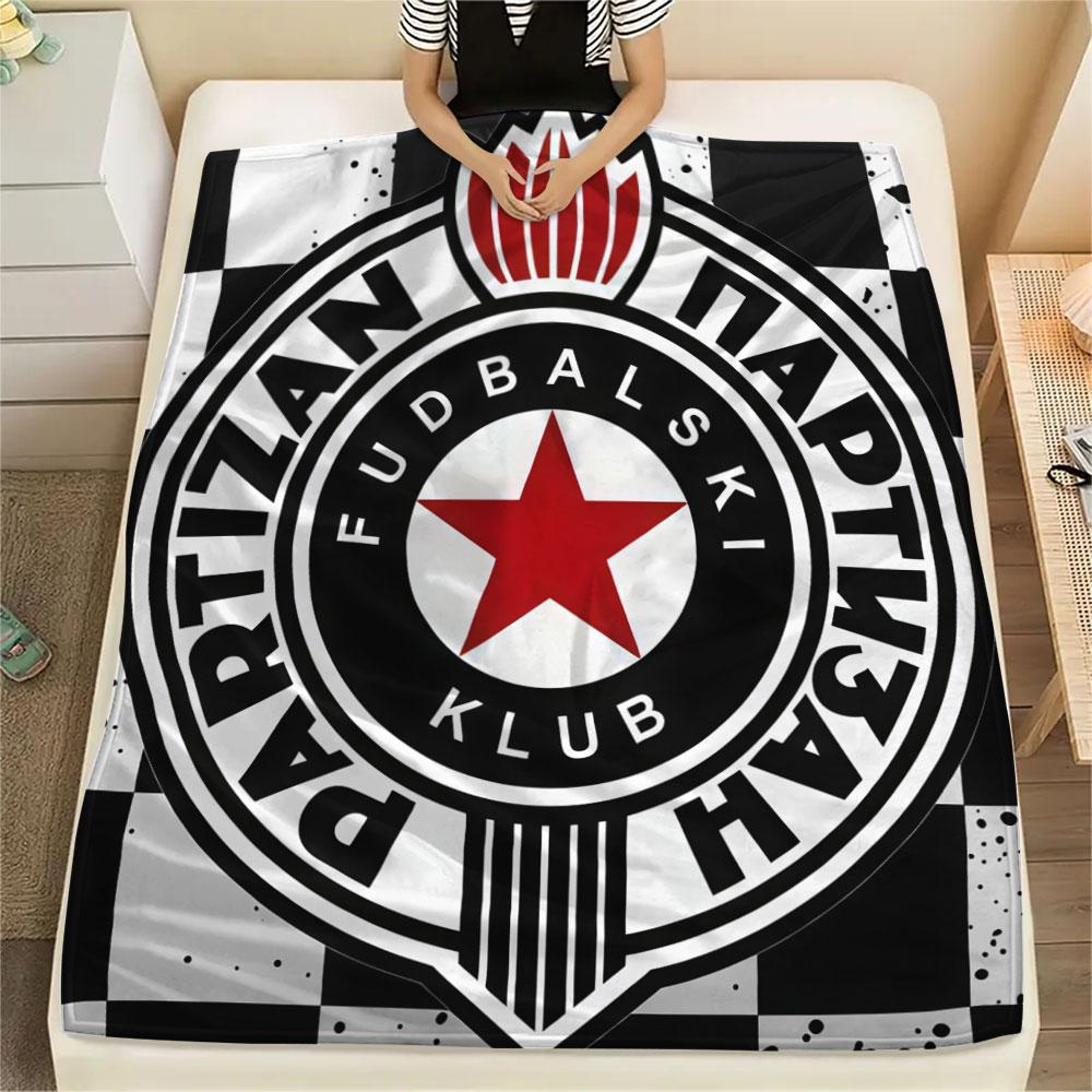 Partizan KK FlAannel Blanket, High quality Comfortable for All Seasons, Home Decor, Warmth and Comfort