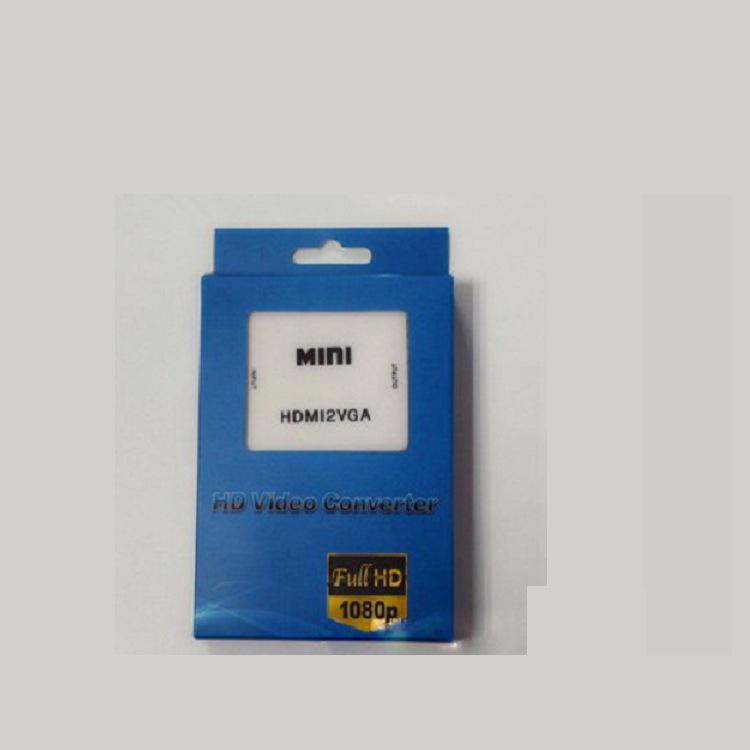 HDMI To VGA Converter with Audio - HDMI2VGA 1080P Cable