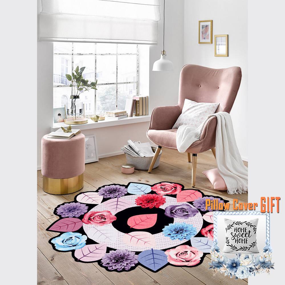 

Mosimoso Home H677 Ковер с кожаной подошвой и цифровой печатью