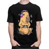 Custom Capybara Giant Cavy Rodent Gamer Gaming T Shirt for Men Pure Cotton Tshirt Leisure Tees Tshirt Clothing