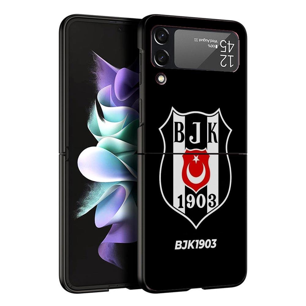 

B-Besiktas B-BJK Black Phone Case For Samsung ZFlip7 ZFlip6 ZFlip5 ZFlip4 ZFlip3 5G Hard Protective Galaxy Z Flip 3 4 5 6 7 Samsung Z Flip