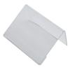 20pcs 5x7.5cm Acrylic Sign Display Stand Plastic TransparentPrice Of Business Card Label Stand Desktop Business Card Holder