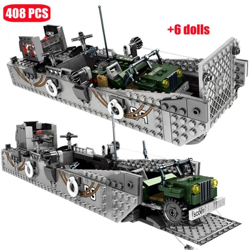 Militär ww2 Kanone Sturmpanzer Kampfpanzer Auto LKW Armee Waffe Bausteinsets Modell König Kinderspielzeug Geschenk