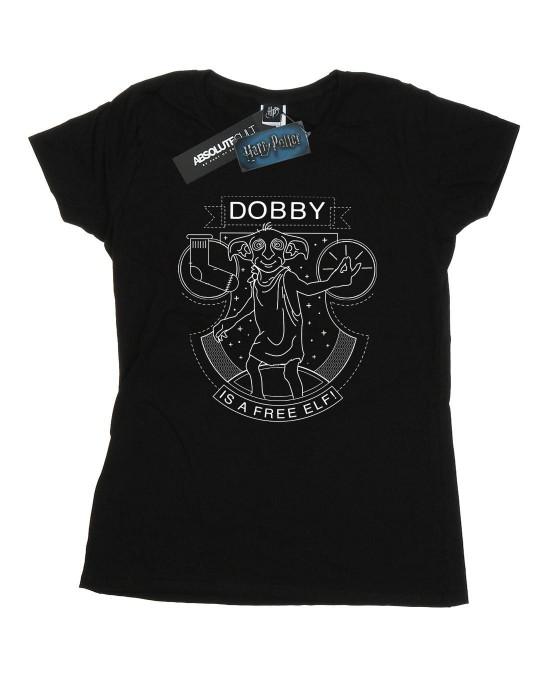 Harry Potter Womens/Ladies Dobby Seal Cotton T-Shirt