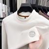 Men's Double-Sided Plush Half-High Collar Sweatshirt - Autumn/Winter Bestseller, Versatile Casual Base Layer for Teens