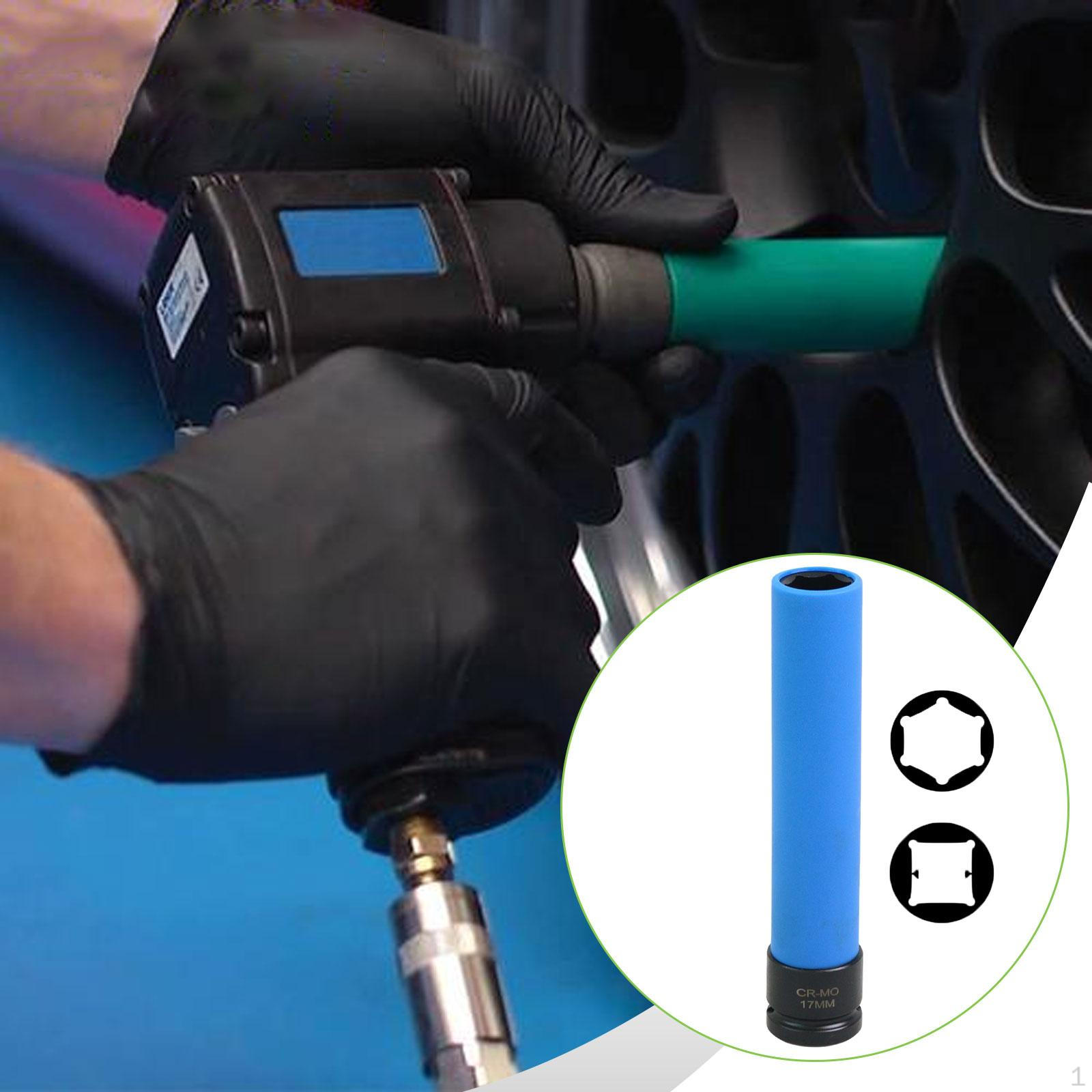 Wheel Protector Impact Sockets 1/2 inch Drive Accessories Professional Easy to Use 6 Point