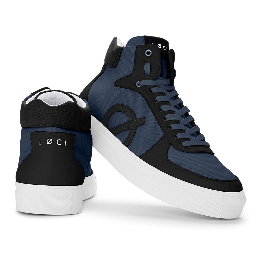 Loci Eleven Vegan Sneakers Gray/Black/Black Lc-011-003