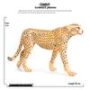 Wild Animal Figurine Set: Jaguar, Cheetah, African Leopard for Kids