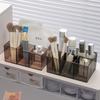 Acrylic Pen Holder, Office Book Desktop Plastic Stationery Compartment, Student Mark Colored Brush Storage Box