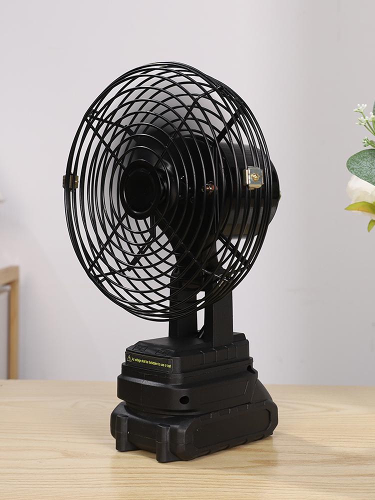 Battery Operated Fan Rechargeable Air Circulator Fan 2 Speed Settings Lithium Battery Desk Fan for Outdoor Travel