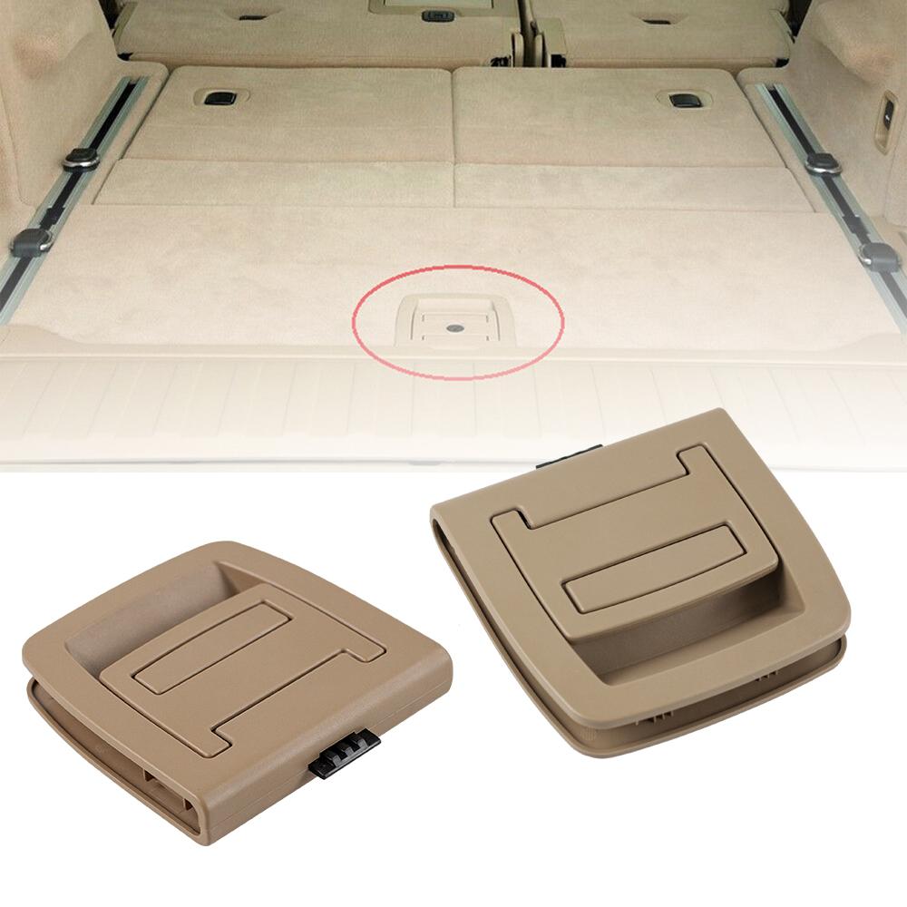 51476958161 Car Trunk Tail Cover Bottom Plate Mat Floor Carpet Handle Auto Accessories For BMW E70 X5 E71 X6