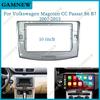 10 Inch Car Frame Fascia Adapter Android Radio Dash Fitting Panel Kit For Volkswagen Magotan CC Passat B6 B7 2007-2015