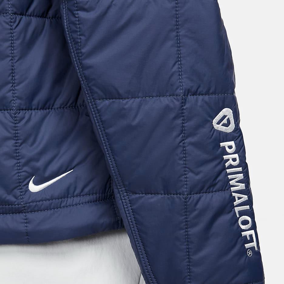 Nike ACG Therma-FIT Rope De Dope Solid Color Stand Collar Zip Casual Jacket Women Jacket Thunder-Blue FN1944-437