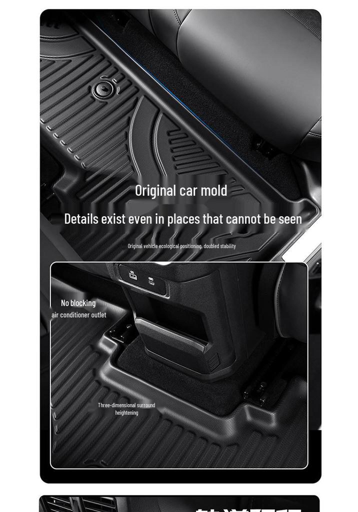 Luxury Semi-Surround Floor Mats for Toyota Avalon 2019-2025 Models