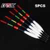 FTK Fishing Floats Set 5pcsBuoy Bobber Floats Fluctuate Mix Size Color Float Buoy for Fishing Accessories