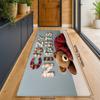 1pc Rural Christmas Doormat, The Perfect Floor Mat for Outdoor And Indoor, Enhancing House Decoration And Protecting The Floor M