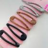 5cm Epoxy Resin Glitter BB Clip with Onion Powder Sequins - Colorful Hairpin for Girls, Bangs & Side Clip