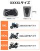 OFFBAIKU Motorcycle Cover, Thick, Multi-color Selection, Large Body Cover, Waterproof, Double Sewing, Tear Resistant,