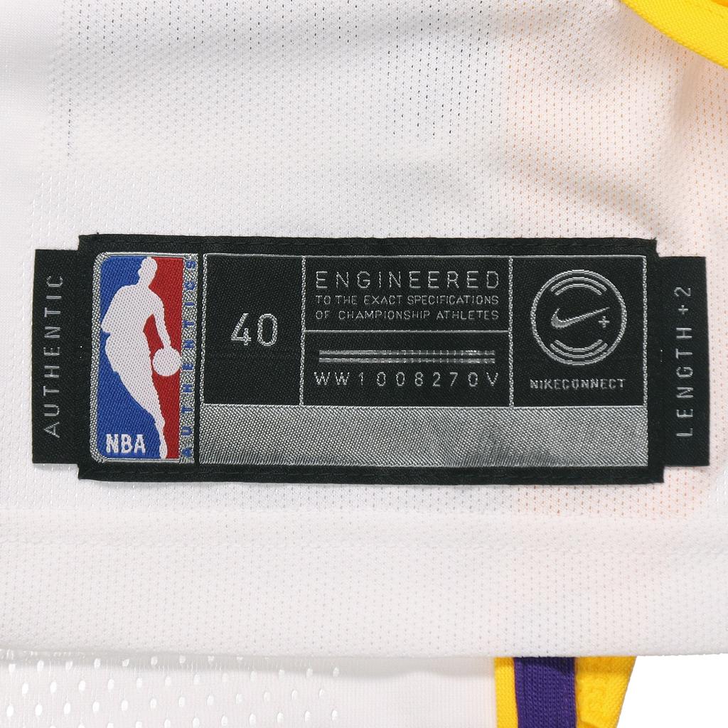 Nike Los Angeles Lakers Kobe Bryant 24 Jersey White Men's AQ2106-100