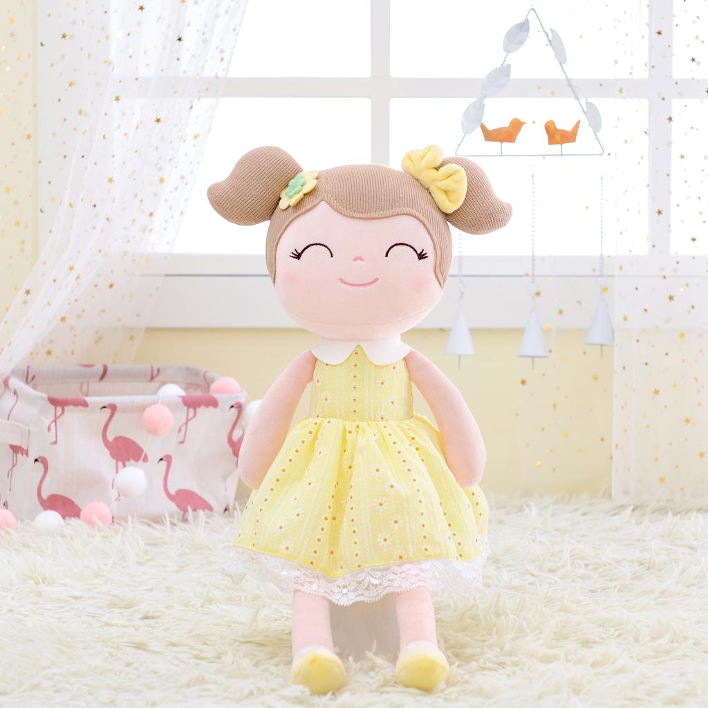 Мягкие игрушки для кукол Весенние подарки для девочек Мягкие игрушки Подарок на день рождения девочки Желтый