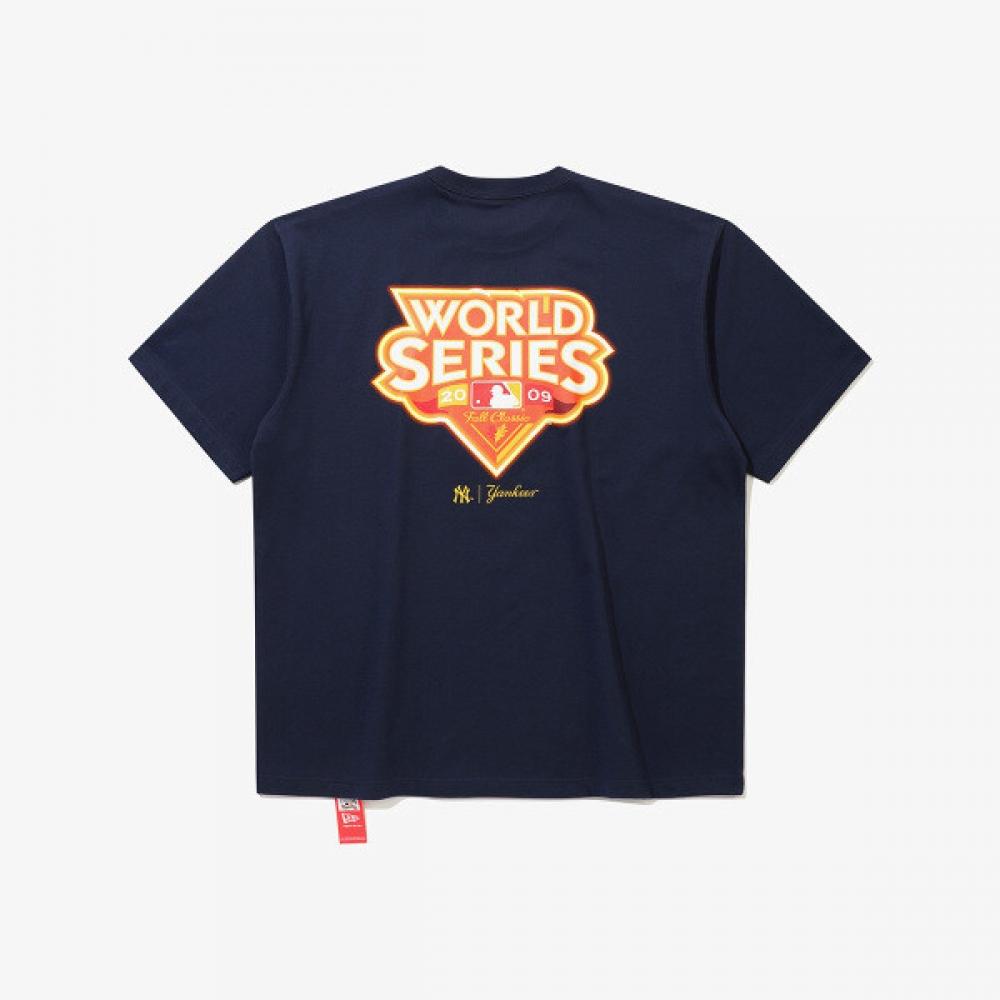 New Era New York Yankees World Series Neon T-shirt Team Navy 15147508