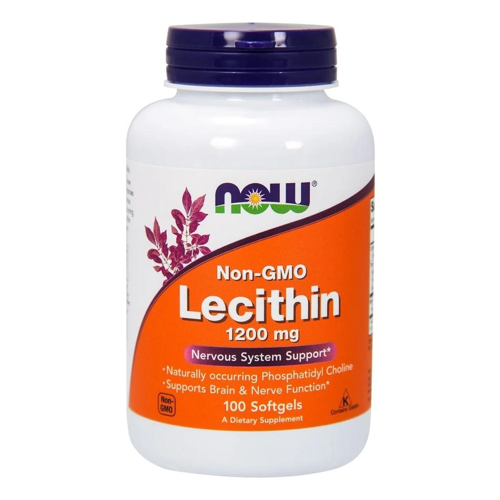 Lecithin, 1200mg Non-GMO - 100 softgels