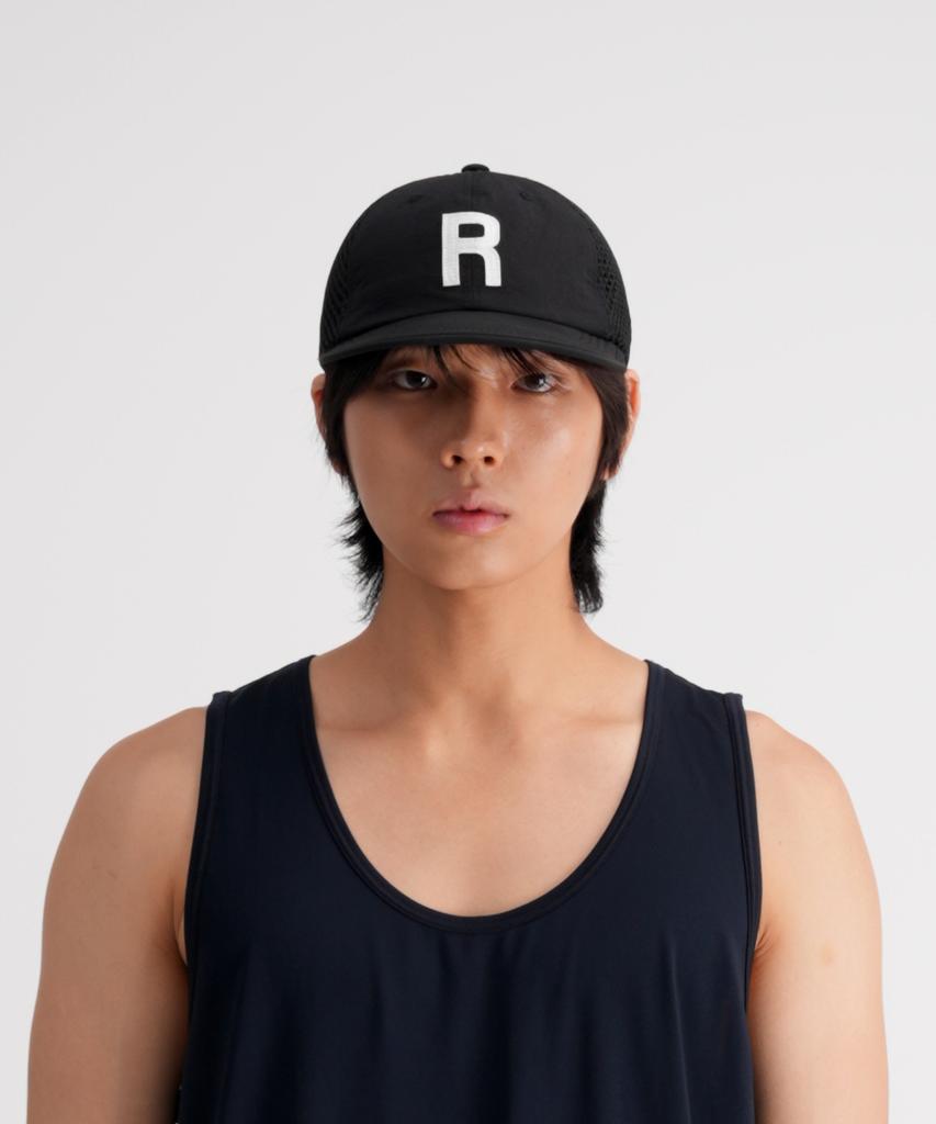 Lisjilain Nylon Mesh Wappen Ball Cap Running Cap Oversized Cap Rc204