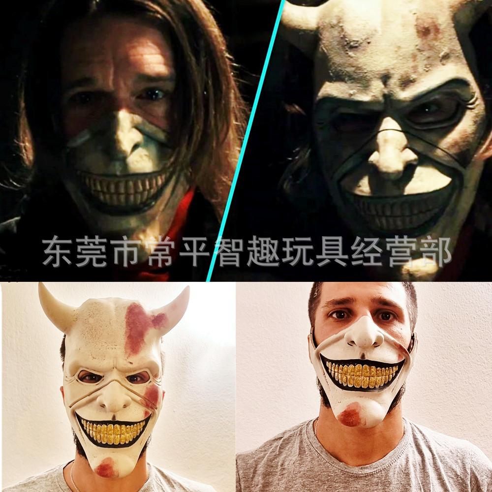 New Halloween black telephone mask The black phone Horror Predator Latex Mask