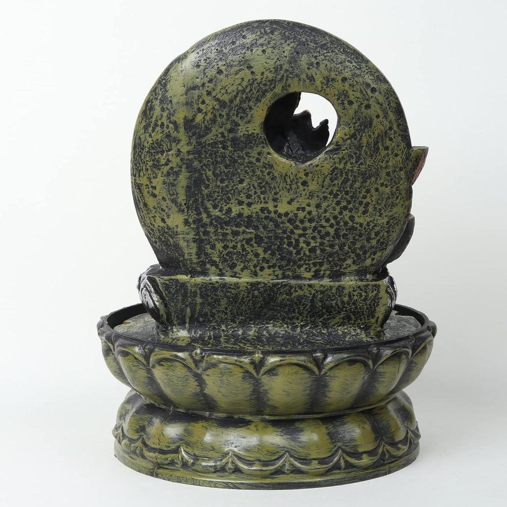 Lord Ganesha Indoor Home Decor Water Fountain Showpiece for Living Room,Garden and Gifting Purpose