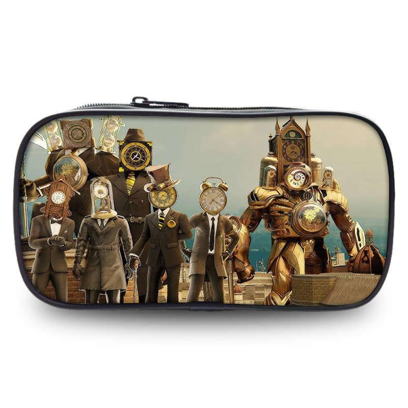 Titan Pencil Highquality Case With Unique Toilet Man Design Students For