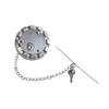 28GC Replacement Cap Lid with Keys Truck Accessories Easy Installation Stainless Locking Cap