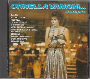 

CD ORNELLA VANONI - Ornella Sempre CDOR8013 Ricordi Italy Pop Used