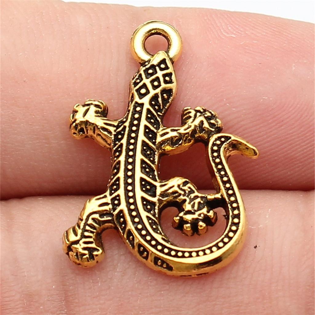 Żaby Owady Stworzenia Ogrodowe Amulet Antyczny Brąz Stop Cynku Materiały do Tworzenia Biżuterii Styl Dziecięcy Bransoletka Amulety