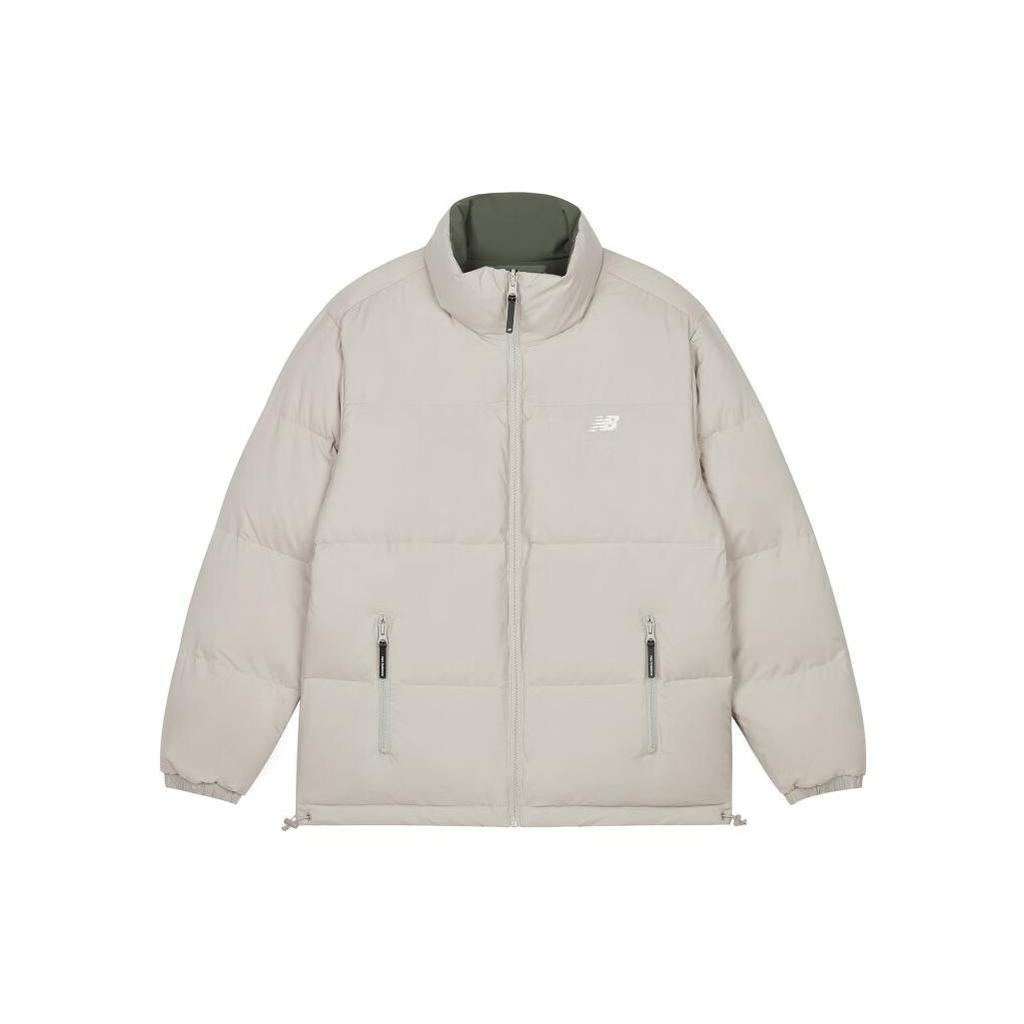 New Balance Waterproof Warm Jacket Asia Sizing 'Green Grey' Men's AMJ34333-DON