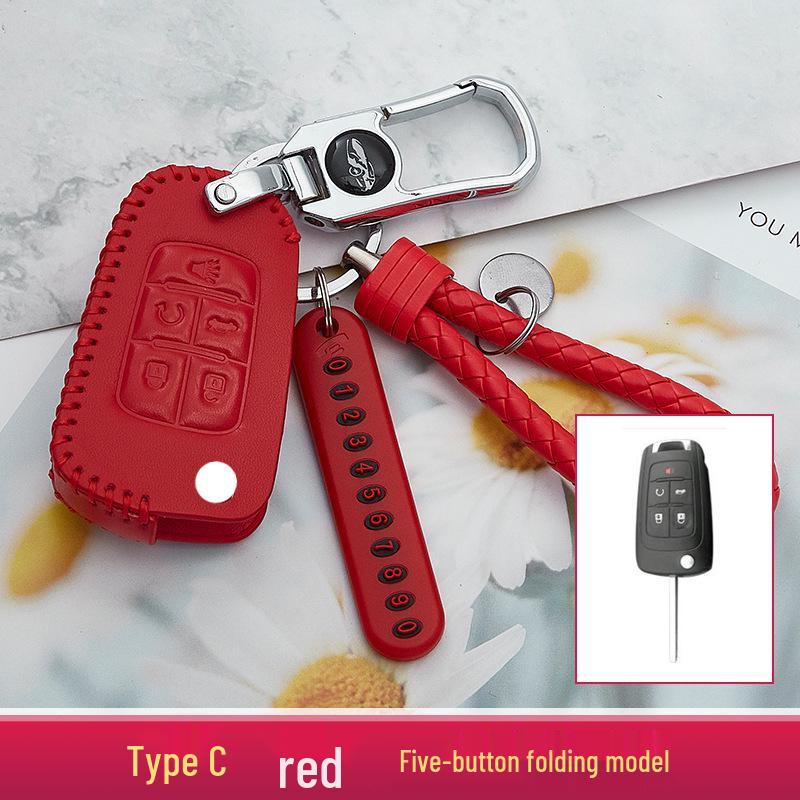 Buick Key Case: Compatible with Excelle, Verano, Envision, GL8, Regal, LaCrosse, Excelle GT