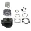Kit Cilindro Pistone Anelli Big Bore da 47mm per Scooter 2 Tempi 70cc JOG