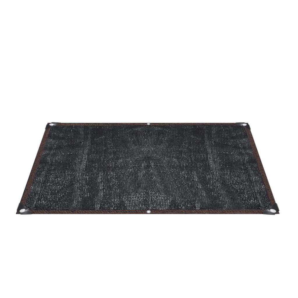 Chicken Coop Shade Cover Summer Breathable Sunshade Net for Poultry House Patio Courtyard Black