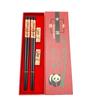 2 Pair Non-slip Panda Chopsticks Gift Set With Chopstick Rest Sushi Chopsticks  Present