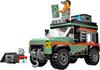 LEGO City 4WD Off-Road Mountain Truck Toy, Birthday Gift, Educational Building Blocks, for Boys and Girls Ages 6, 7, 8, and 9, Vehicle, Miniature Car,
