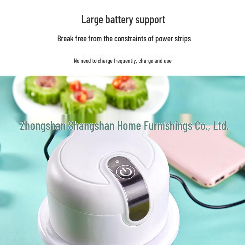 LISM Electric Multi-function Garlic Mincer and Meat Grinder