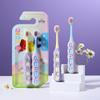 Children's Soft Bristle Toothbrush 2-Pack, Ages 3-10, Double Spiral for Home Use