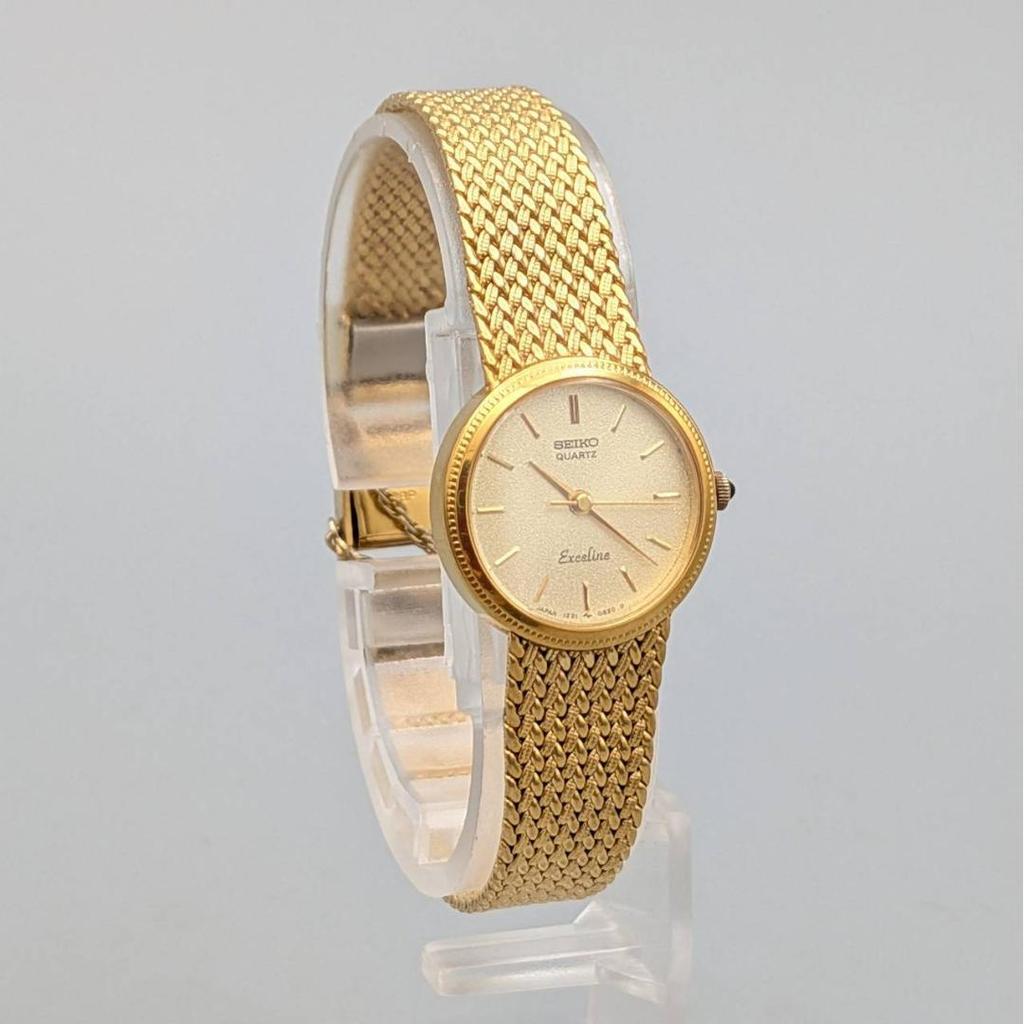 Used [Good Condition  New Battery] Vintage 1989 Seiko Excelline Ladies Watch