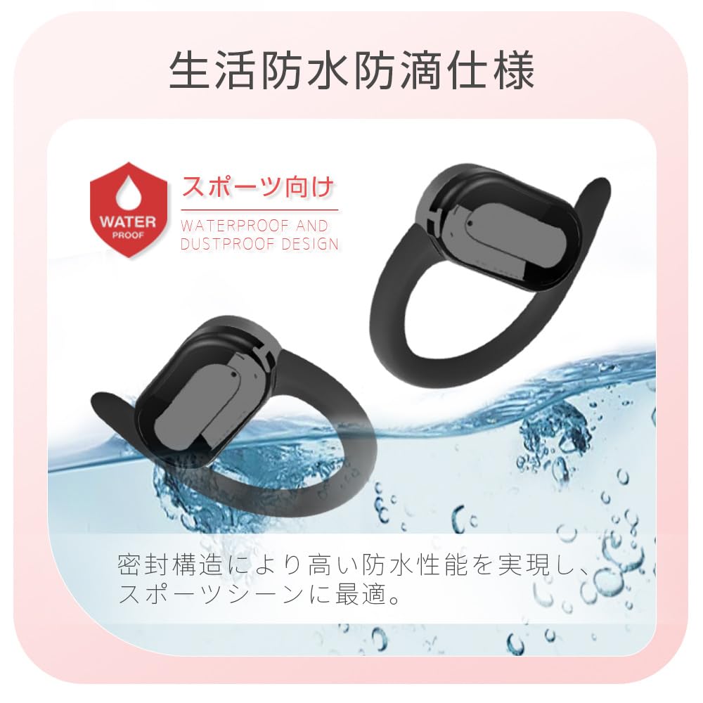 [New Release 2026] SLuB Earphones, True Wireless Earbuds, Bluetooth 5.3 Headset, Air Conduction, Over-Ear Design, Hi-Fi Sound Quality, Easy
