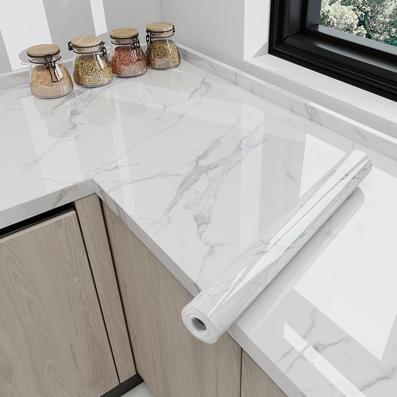 Eco-Friendly Kitchen Anti-Oil Stickers: Self-Adhesive, Waterproof, Heat-Resistant Tile and Stove Top Renovation Wallpaper.