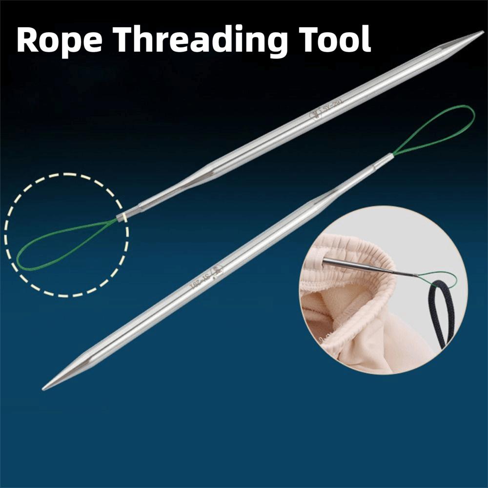 Multi Functional Belt Threading Needle Flexible Flexible Drawstring Thread Craft Projects