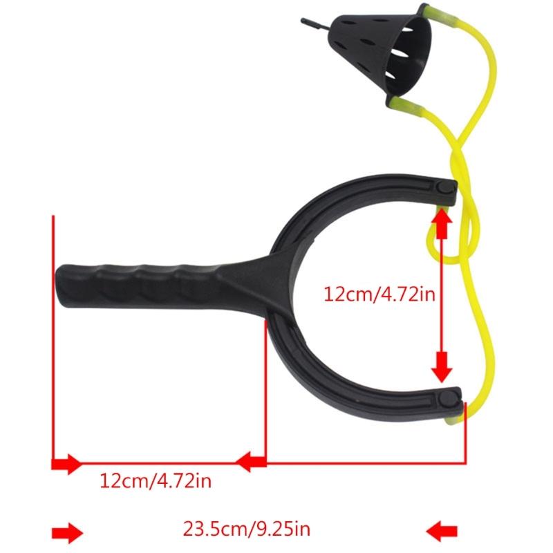 Fishing Baits Pulling Catapults Feeder Lures Holder Catapults Float Container Attract Carp Nestings Baits Fishing Feeder